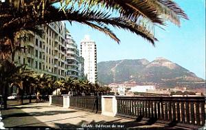 Oran - Boulevard Front de Mer - Vue sur Santa-Cruz